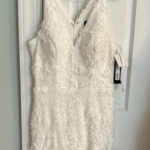 XSCAPE Ivory Floral Dress *brand new with tags*